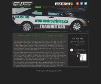 Metrodriving.ca(Metro-driving-school) Screenshot