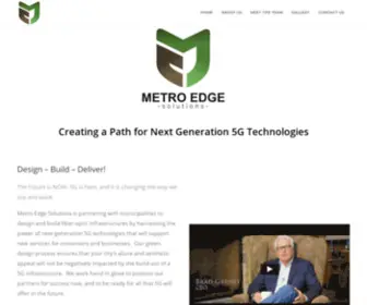 Metroedgesolutions.com(Metro Edge Solutions) Screenshot