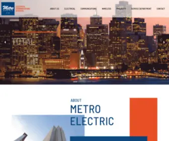 Metroelectric.com(Turnkey Electric) Screenshot