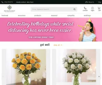 Metroflorist.com(Metroflorist) Screenshot