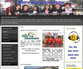 Metroflyerdistributor.com(Metroflyerdistributor) Screenshot