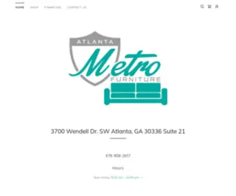 Metrofurnitureatl.com(Metro Furniture and Mattress) Screenshot