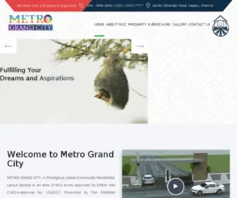 Metrograndcity.com(Metro Grand City) Screenshot