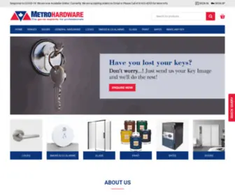 Metrohardware.ca(Metro Hardware) Screenshot