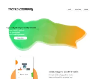 Metrolaundry.online(Laundry) Screenshot