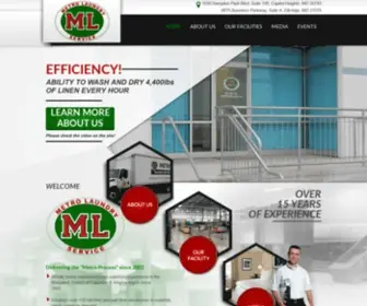 Metrolaundryservice.biz(Metro Laundry Service) Screenshot