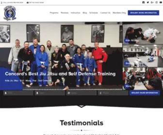 Metrolinamartialarts.com(Concord Kids Jiu Jitsu) Screenshot