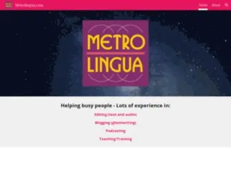 Metrolingua.com(Metrolingua) Screenshot