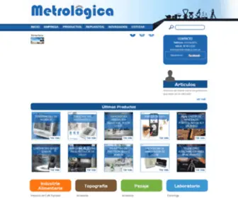 Metrologica.com.pe(Cremoladeras) Screenshot
