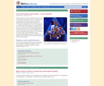 Metrolutheran.org(Metro Lutheran) Screenshot