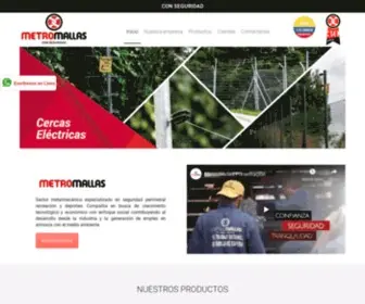 Metromallas.com(Mallas Medellin) Screenshot