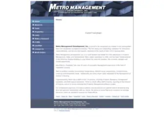 Metromanagementdev.com(Metro Management Development) Screenshot