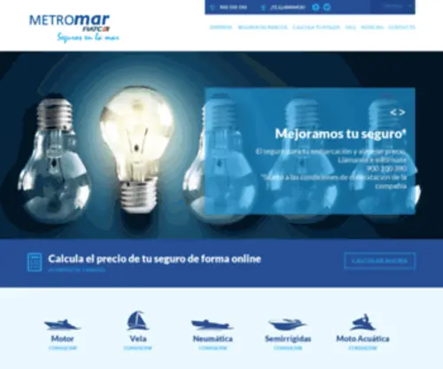 Metromar.es(Seguros de Barcos) Screenshot