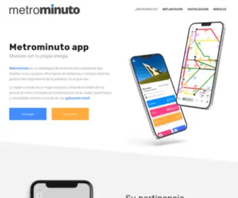 Metrominuto.info(Camina con tu propia energía) Screenshot