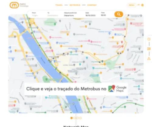 Metromondego.pt(Metro Mondego) Screenshot