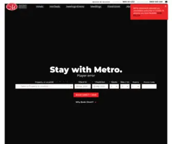 Metromotorinns.com(Hotel and Apartment Accommodation Australia) Screenshot