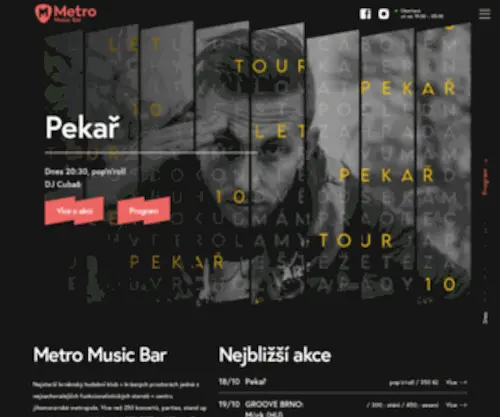Metromusic.cz(Metro Music Bar) Screenshot