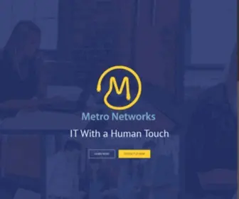 Metronetworksllc.com(Metro Networks) Screenshot