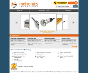 Metronicstechnology.com(Metronics Technology) Screenshot