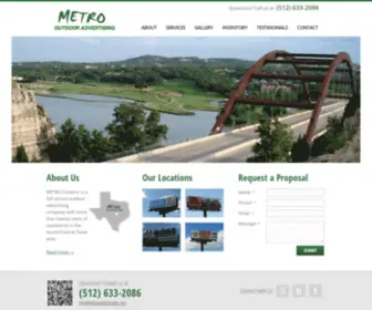 Metrooutdooradv.com(Metrooutdooradv) Screenshot