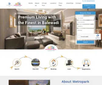 Metroparkcounty.com(Dream Works Realty) Screenshot