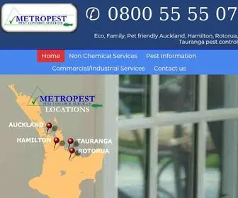 Metropest.co.nz(Auckland) Screenshot