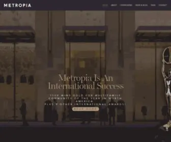Metropia.ca(Metropia, One of Canada’s Most Esteemed Real Estate Developers) Screenshot