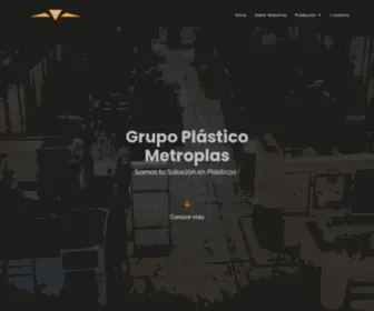 Metroplas.com.ve(Grupo Plastico Metroplas) Screenshot