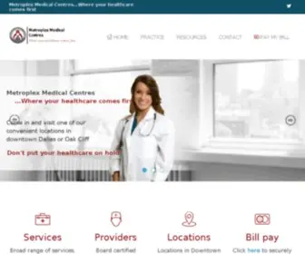 Metroplexmedicalcentres.com(Comprehensive family medicine in Oak Cliff (Griego Family Medical Centre)) Screenshot
