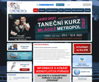 Metropol-CB.cz(Metropol spol) Screenshot