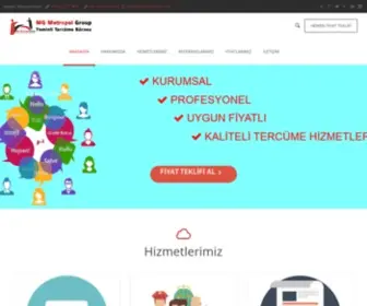 Metropolceviri.com(İngilizce Tercüme) Screenshot