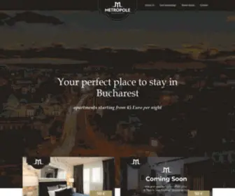 Metropole-Apartments.com(Metropole Apartments) Screenshot