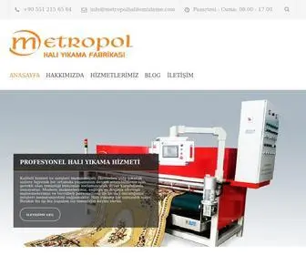 Metropolhalitemizleme.com(Metropol Halı Yıkama) Screenshot