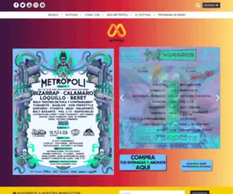 Metropoligijon.com(Festival) Screenshot