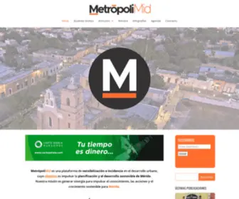 Metropolimid.com.mx(MetrópoliMid) Screenshot