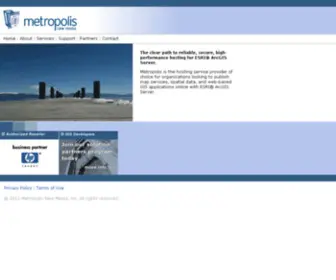 Metropolisnewmedia.com(Metropolis) Screenshot