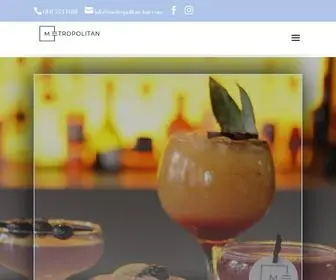 Metropolitan-Bar.com(Metropolitan) Screenshot