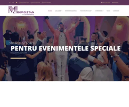 Metropolitan-Events.ro(Metropolitan Club & Events) Screenshot