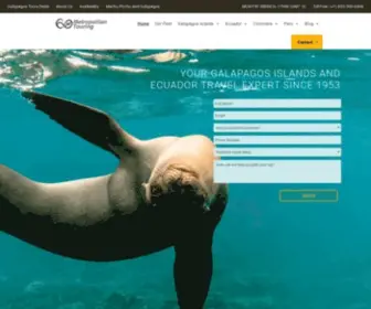 Metropolitan-Touring.com(Galapagos Islands & South America Travel) Screenshot