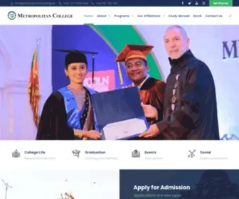 Metropolitancollege.lk(Metropolitan College Sri Lanka) Screenshot