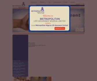 Metropolitanng.com(Metropolitan Nigeria Life Insurance Metropolitan Life Insurance Nigeria Limited) Screenshot