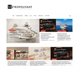 Metropolitant.com(Urban Lifestyle) Screenshot