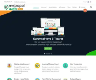 Metropolweb.com(Adana Web Tasarım) Screenshot