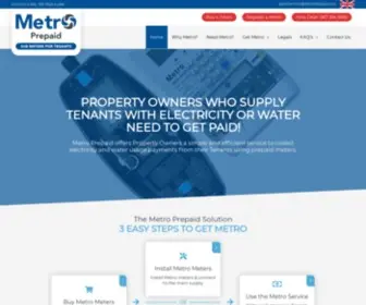 Metroprepaid.com(The Metro Prepaid Solution) Screenshot