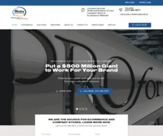 Metroprintedproducts.com(Promotional Products) Screenshot