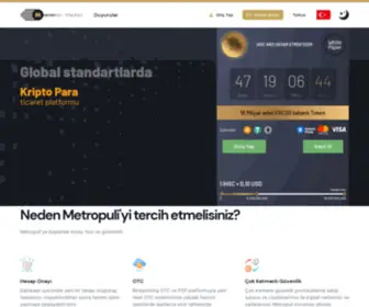 Metropuli.com(Kripto Para Alım Satım Borsası) Screenshot