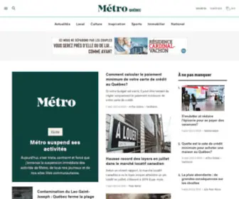 Metroquebec.com(Metroquebec) Screenshot