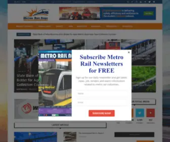 Metrorailnews.in(Metro Rail News exclusively) Screenshot