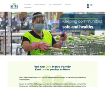 Metroretail.ph(Just another WordPress site) Screenshot