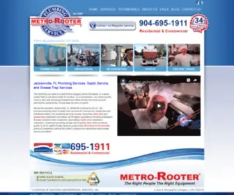 Metrorooter.com(Metro-Rooter) Screenshot